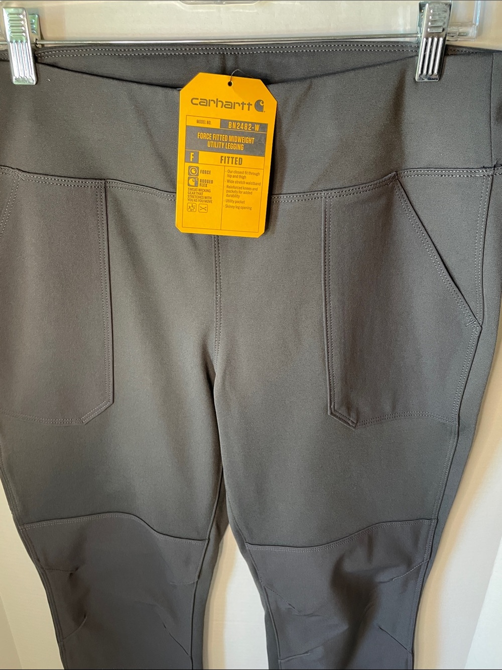 Carhartt Women's Large Force Fitted Midweight Utility Fitted Legging NWT - Picture 3 of 9